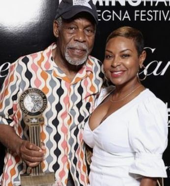 Asake Bomani ex-husband Danny Glover with his girlfriend Regina Murray